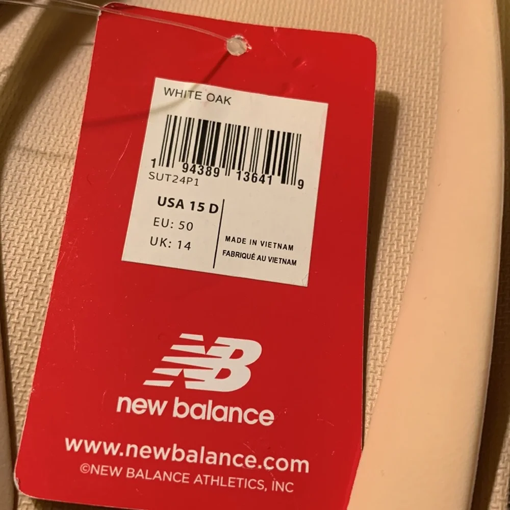 New Balance Men’s Flip Flops in Tan